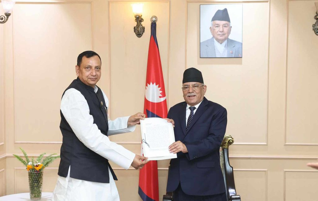 मधेश प्रदेशको सर्वदलीय टोली सिंहदरबारमा, प्रधानमन्त्रीसँग राख्यो ६ बुँदे माग