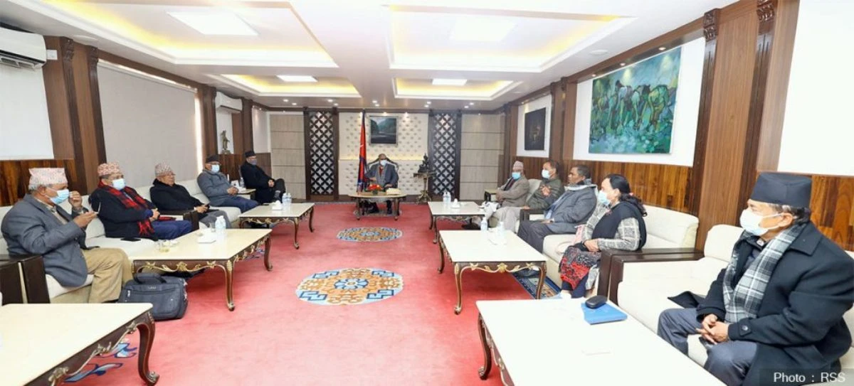 राष्ट्रिय सभा निर्वाचन, संक्रमणकालीन न्यायसँग सम्बन्धित विधेयकमा छलफल गर्न सत्ता गठबन्धनको बैठक