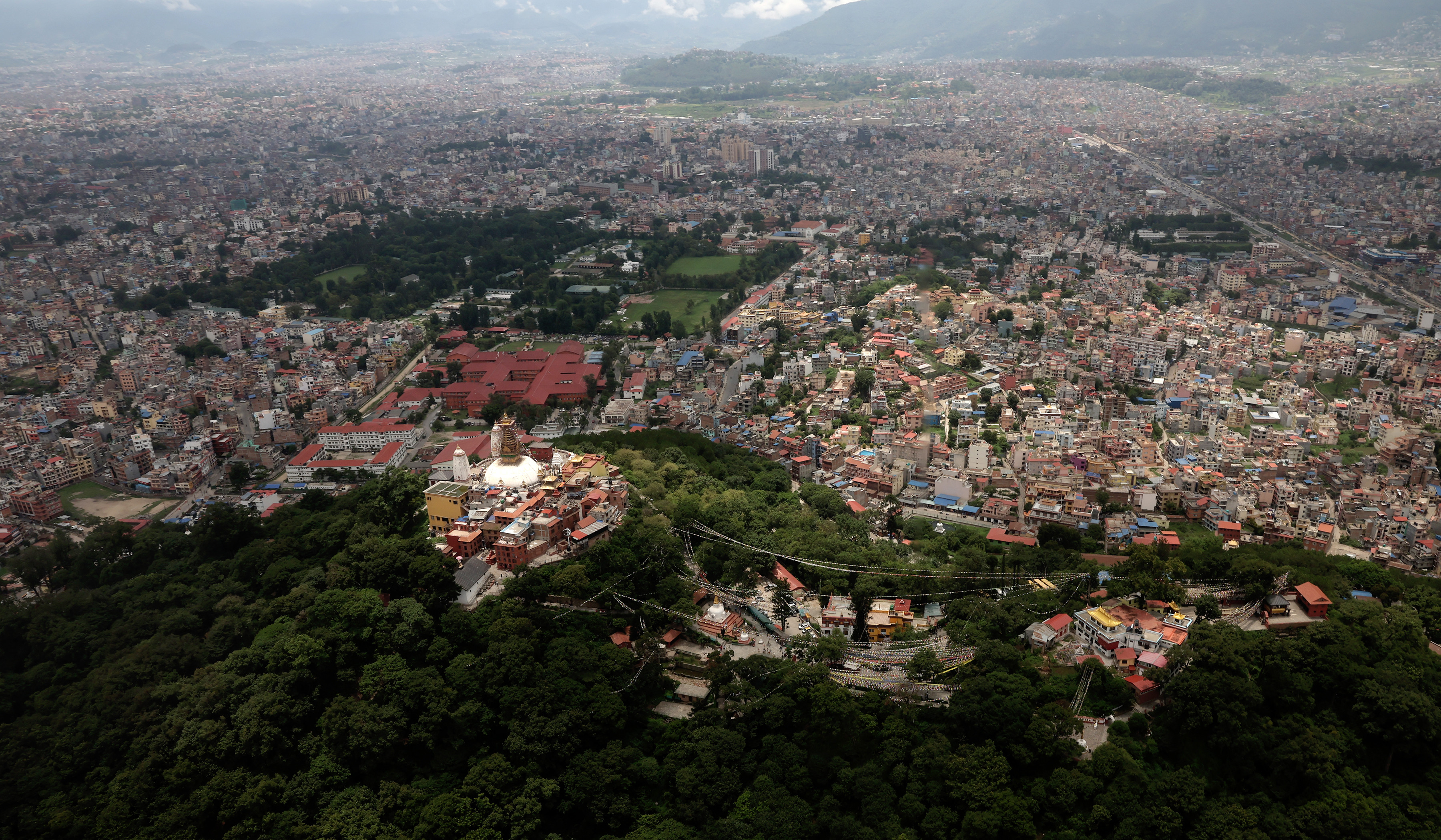 काठमाडौँको घनाबस्ती