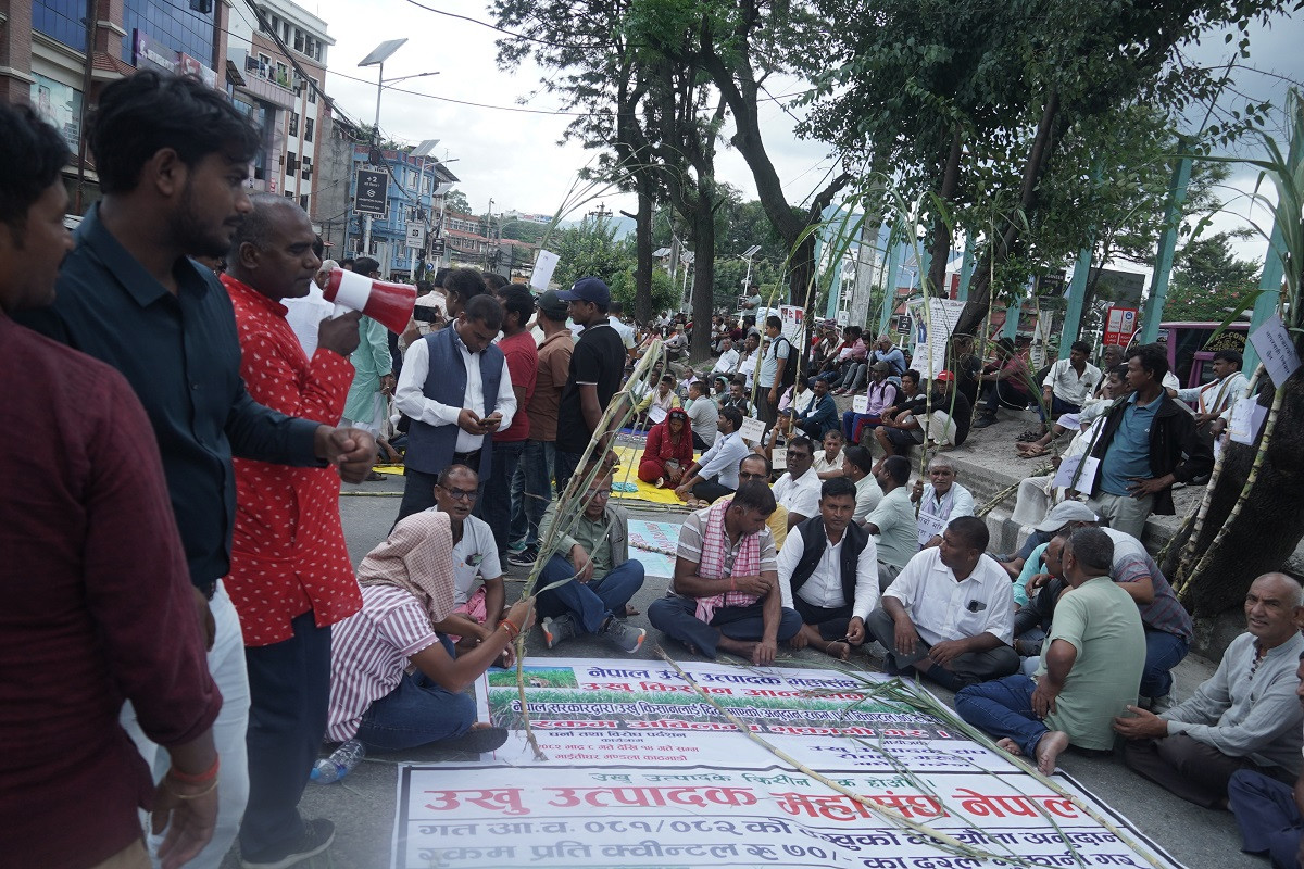 उखु किसान फेरि सडकमा, काठमाडौंमा प्रदर्शन