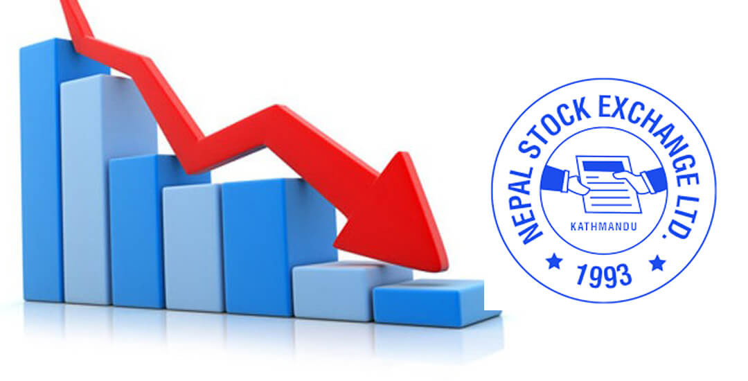 नेप्से परिसूचक ३३ अङ्कले घट्यो