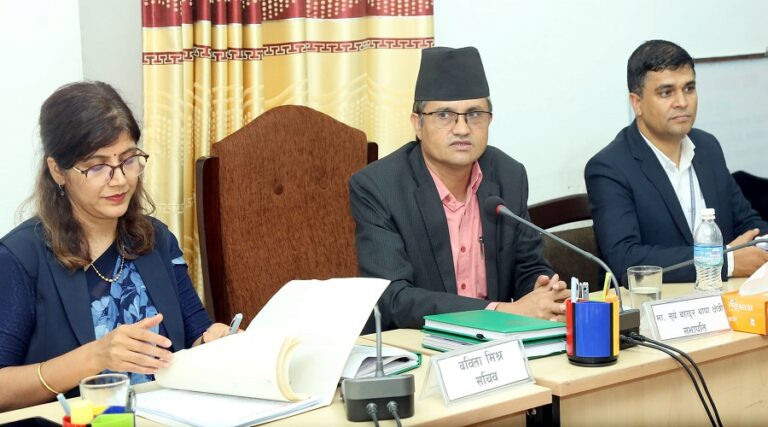 सहकारी  दुरुपयोग सम्बन्धमा गोर्खा मिडियाका सञ्चालक जोशीसँग समितिले लियो बयान