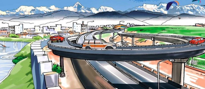 सुरु भएन सातदोबाटो र एकान्तकुनामा ‘फ्लाइओभर’ निर्माण