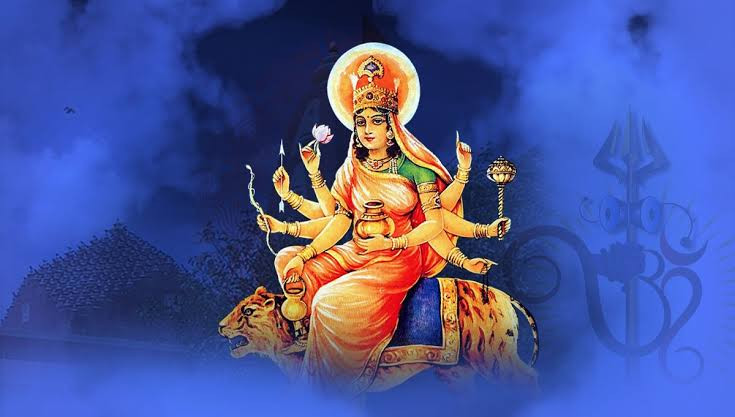 बडादशैँ अन्तरगत नवरात्रको चौथो दिन कुष्माण्डा देवीको पूजा आराधना गरिँदै