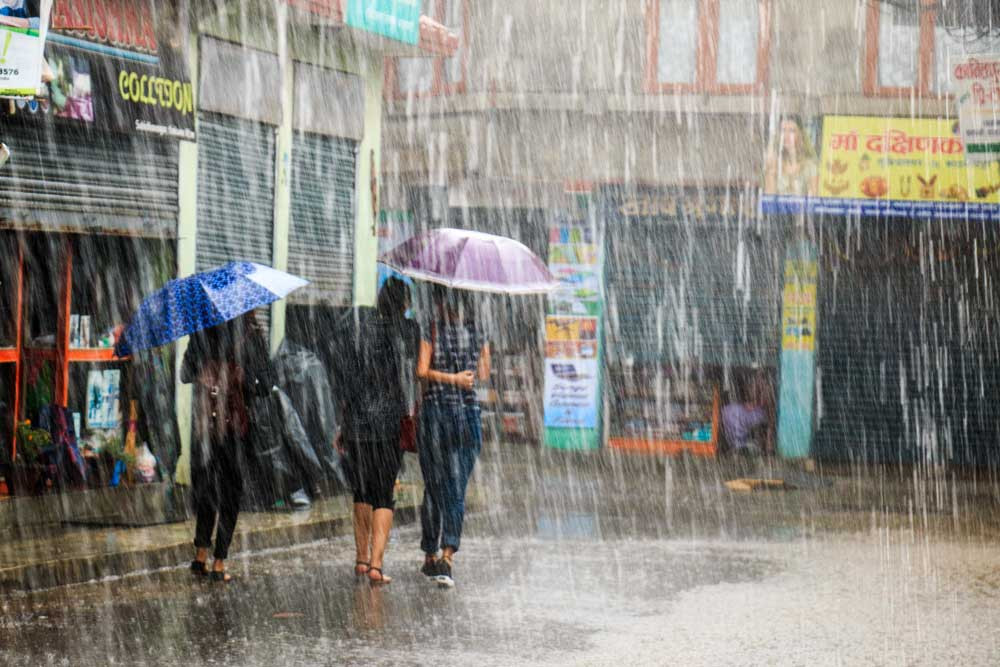 आज यि ३ प्रदेशका केही ठाउँमा ठूलो वर्षाको सम्भावना