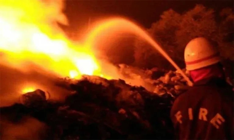 पाल्पामा आगलागीबाट चार घर जलेर नष्ट, दुई घाइते