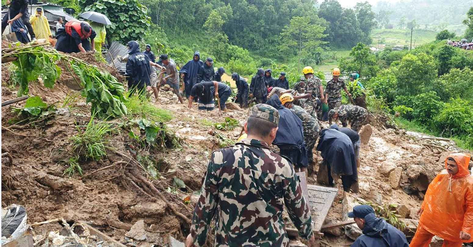 विपदमा परी मृत्यु हुनेको सङ्ख्या १२८ जना पुग्यो