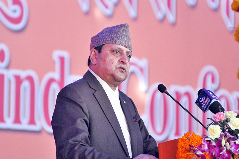नेपाली माटो र नेपाली बाटो समातेर अघि बढ्न पूर्वराजा शाहको आग्रह (सम्बोधनको पूर्णपाठ)