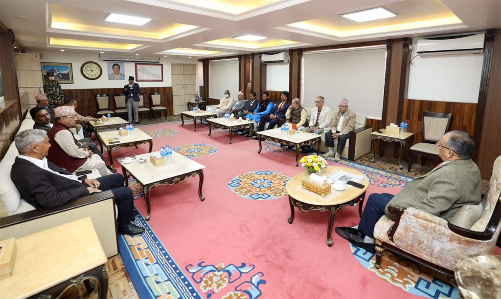 राष्ट्रिय सभा विषयमा सत्ता गठबन्धनले साँझ ५ बजे एमालेसँग छलफल गर्ने