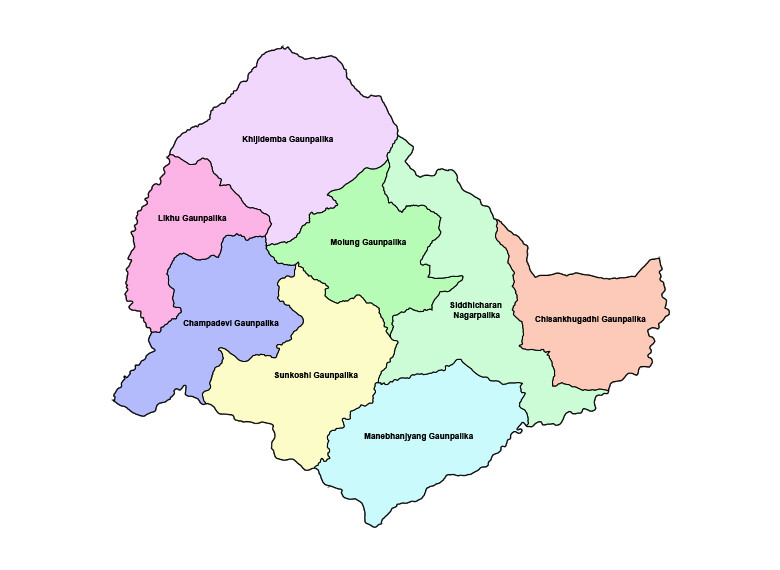 ओखलढुङ्गका ४ हजारभन्दा बढी घर पहिरोको जोखिममा