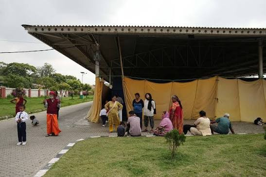 राधास्वामी होल्डिङ सेन्टरमा बाढी पस्यो, १५४ विस्थापितमध्ये ६० जनाको उद्धार