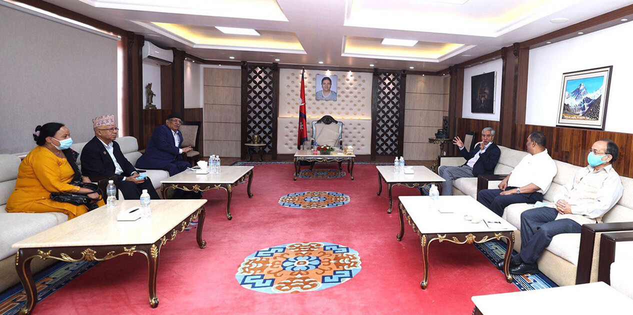 साँझ ६ बजे निर्वाचनअघिको गठबन्धन दलको बैठक बस्दै