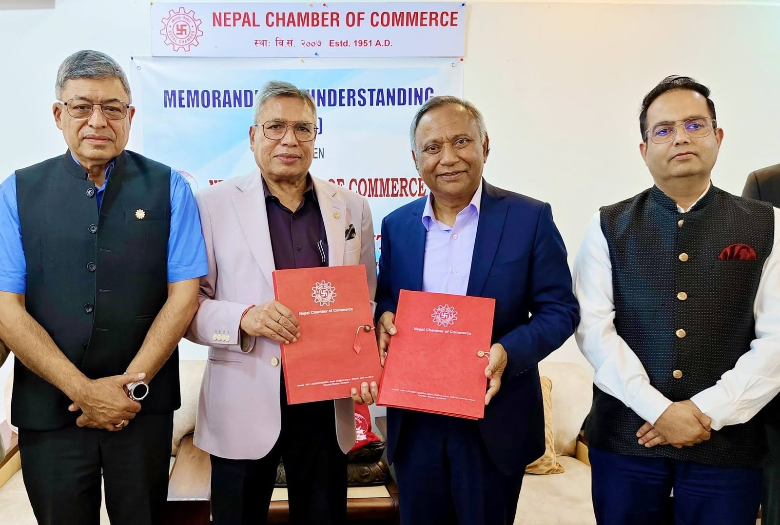 नेपाल चेम्बर अफ कमर्स र मेडिसिटीबीच स्वास्थ्य सेवा सहकार्य सम्झौता