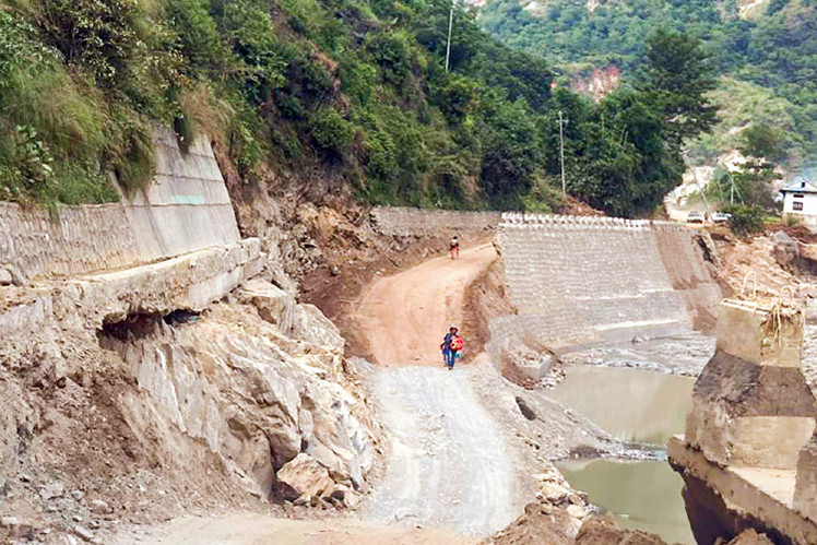 अर्को सूचना नआउन्जेलसम्म विपी राजमार्ग अनिश्चितकालीन बन्द