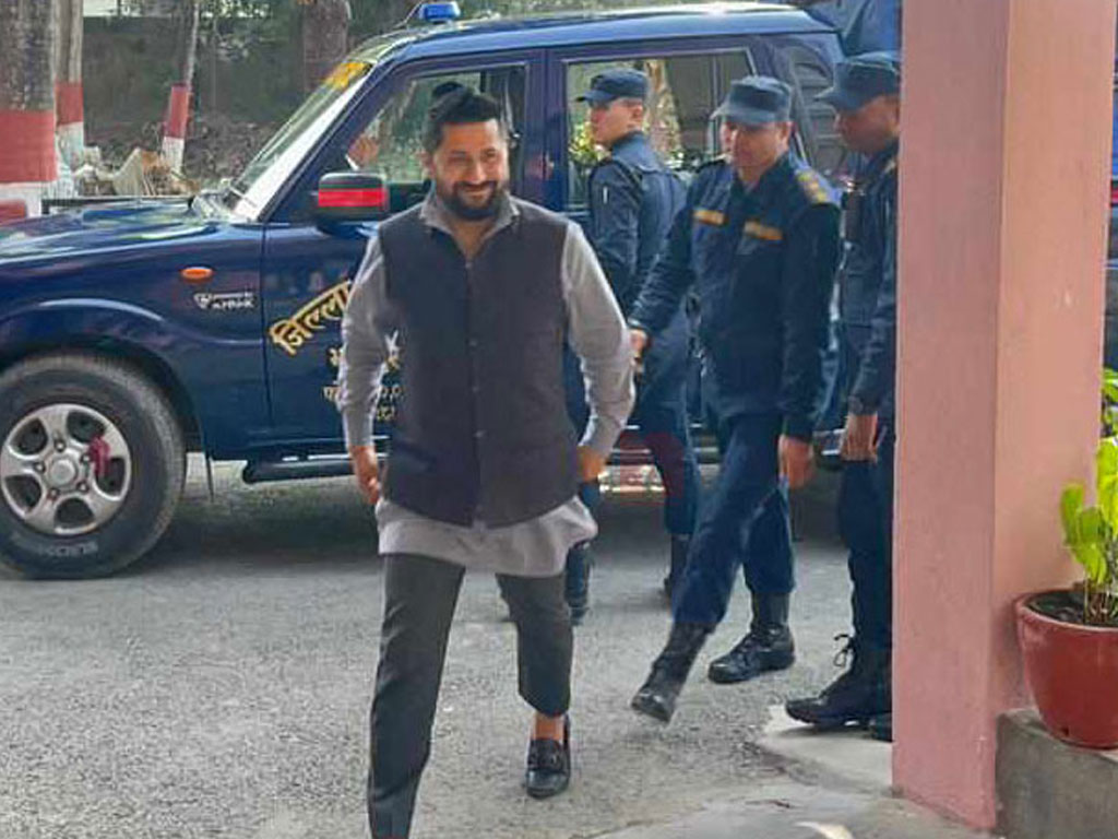 पूर्वगृहमन्त्री रवि लामिछाने कारागार चलान