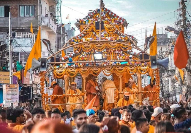 आज ५५ औँ संस्करणको राधाकृष्ण रथयात्रा विराटनगरमा निकालिँदै