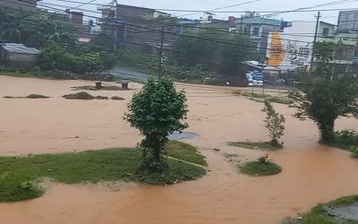 बाढी प्रभावित क्षेत्रमा अनुगमनसहित छलफल