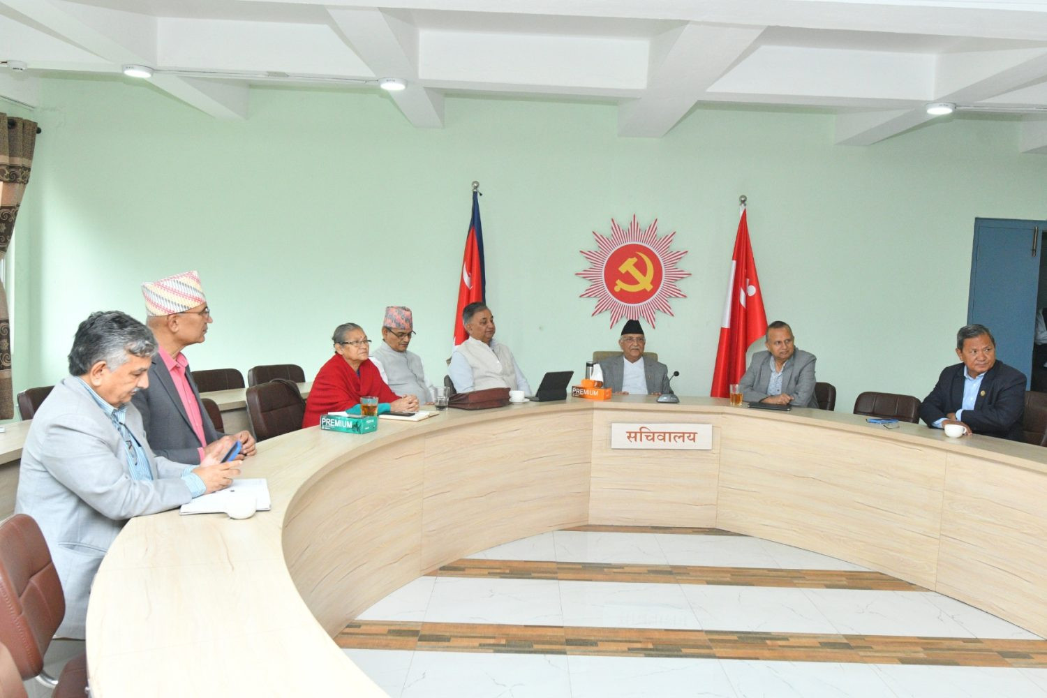 सरकारलाई दिएको समर्थन एमालेले आज फिर्ता लिने