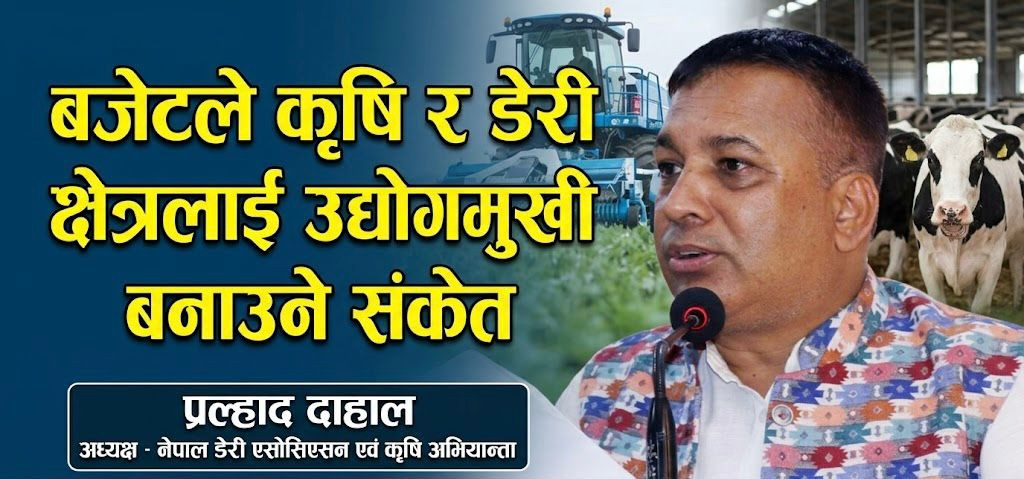 कृषि–डेरी क्षेत्रमा बजेटको सकारात्मक संकेत