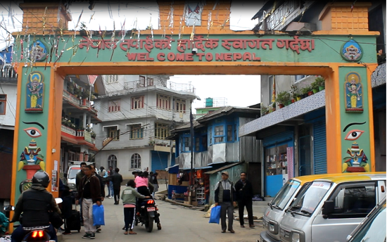 नाका शील भएपछि पशुपतिनगर बजार सुनसान