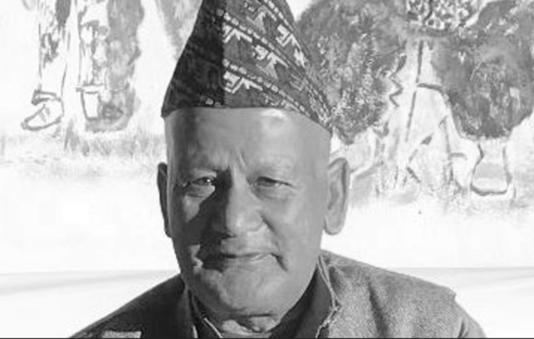 पूर्वमन्त्री एवं नेपाली कांग्रेसका नेता राजेन्द्र खरेलको ८० वर्षको उमेरमा निधन
