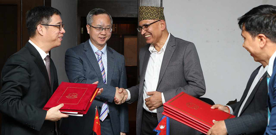 हिल्सा–सिमिकोट सडक २ लेनमा विस्तार गर्न चीनसँग सम्झौता