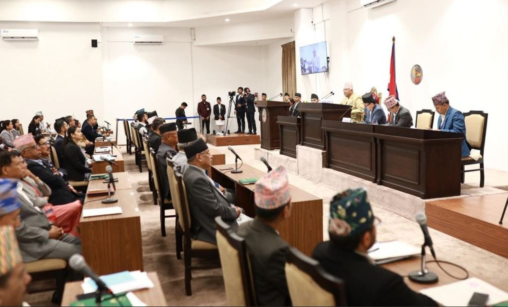 सभामुखको निर्वाचनका लागि कार्यतालिका सार्वजनिक