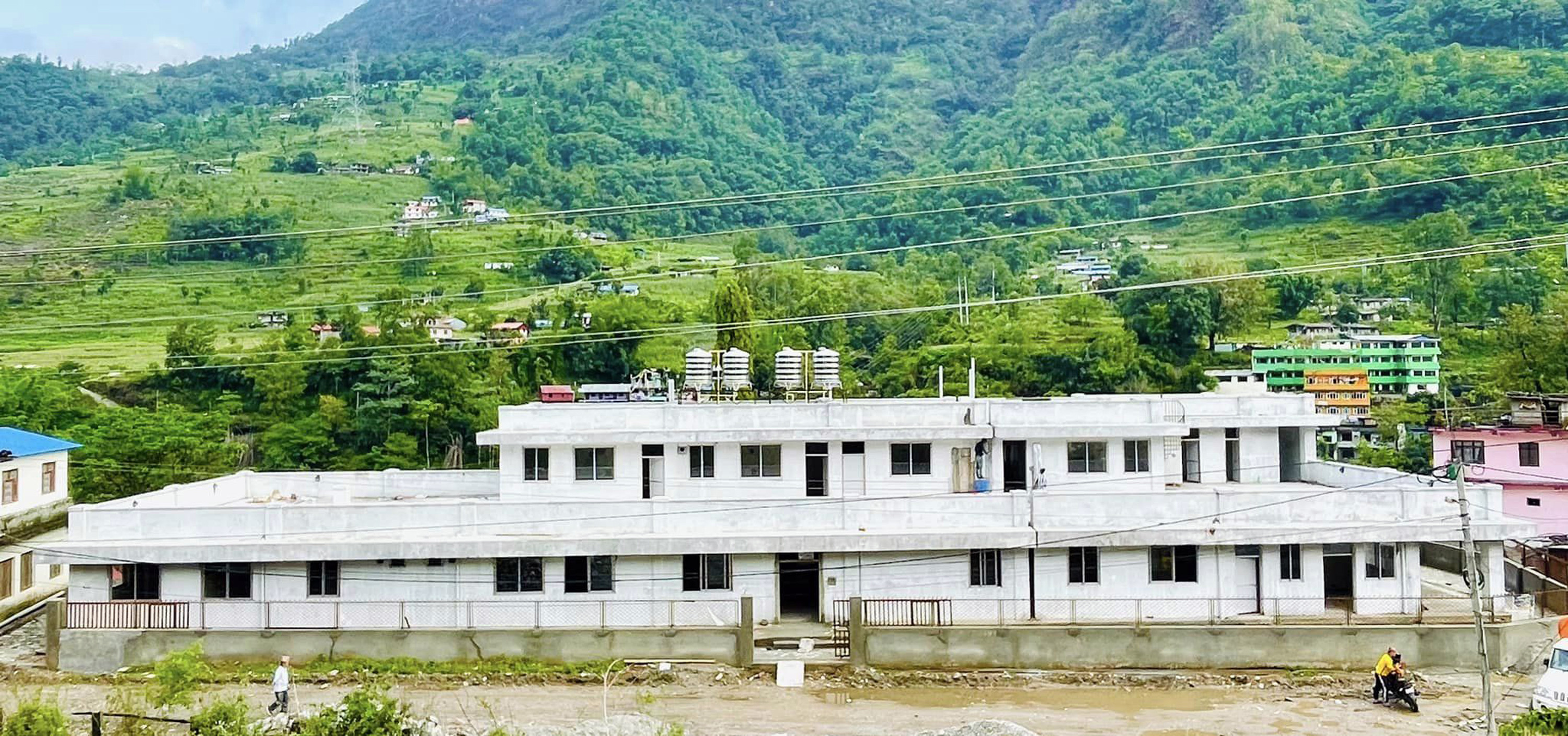 निर्माणाधीन पाग्रेटार अस्पताल