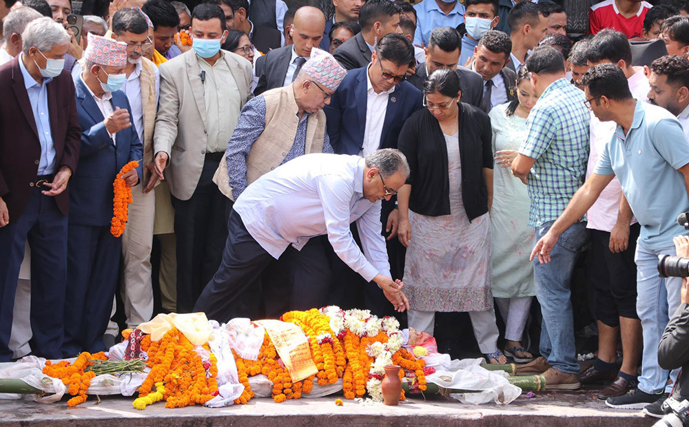 दाहालको निधनप्रति चिनियाँ कम्युनिस्ट पार्टीद्वारा दुःख व्यक्त