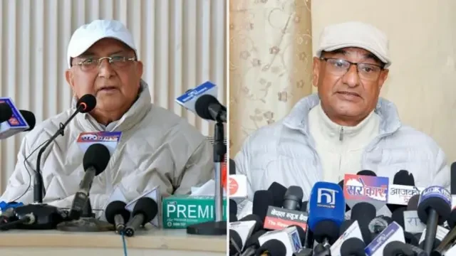 एमालेका अध्यक्ष ओली र कांग्रेस नेता लेखकलाई पाँच दिन थुनामा राख्ने म्याद आज सकिँदै