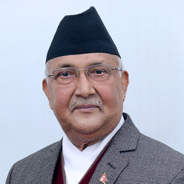 केपी ओली प्रधानमन्त्रीमा नियुक्त