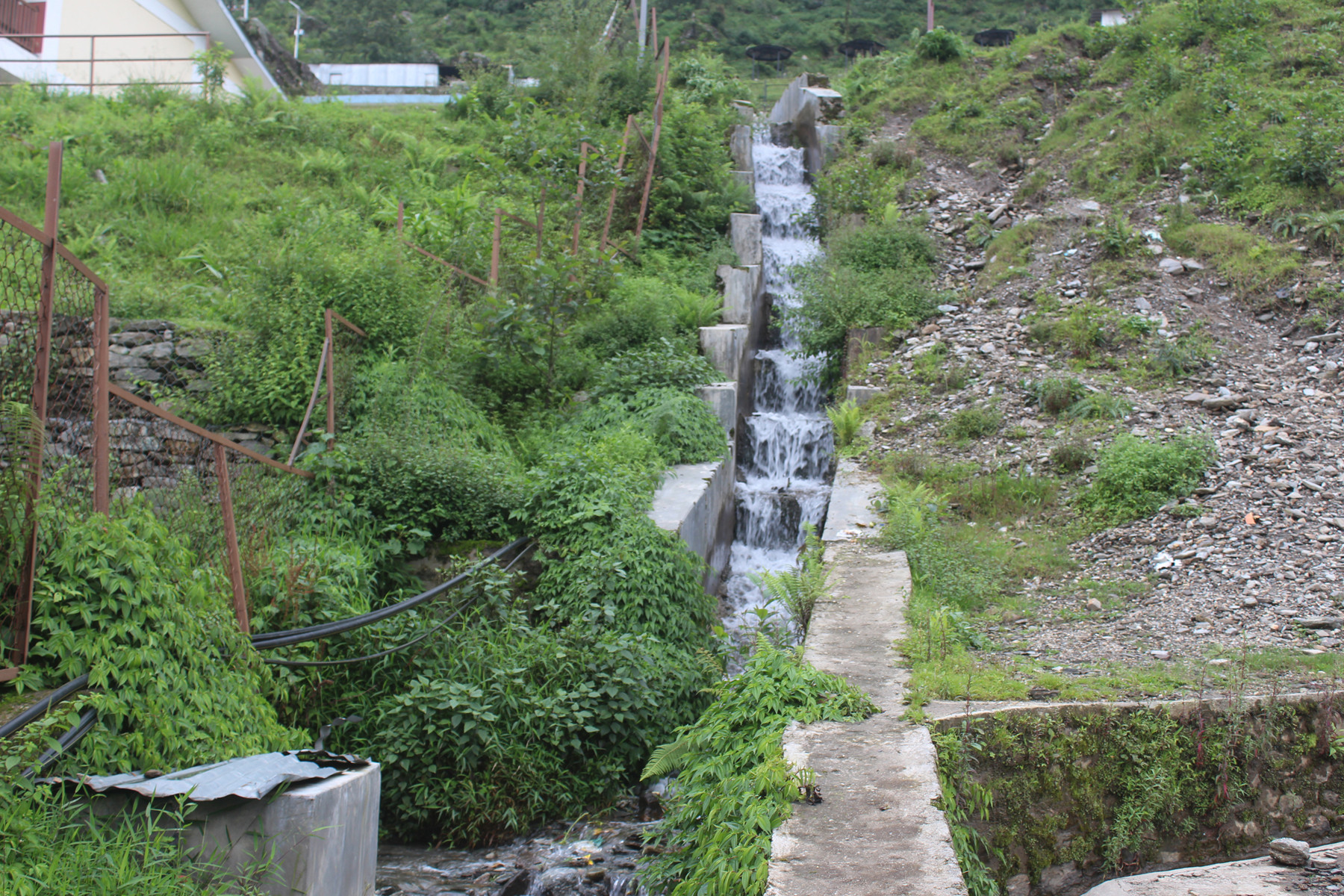 गोरखाको बारपाकको बस्तीमा भल व्यवस्थापन