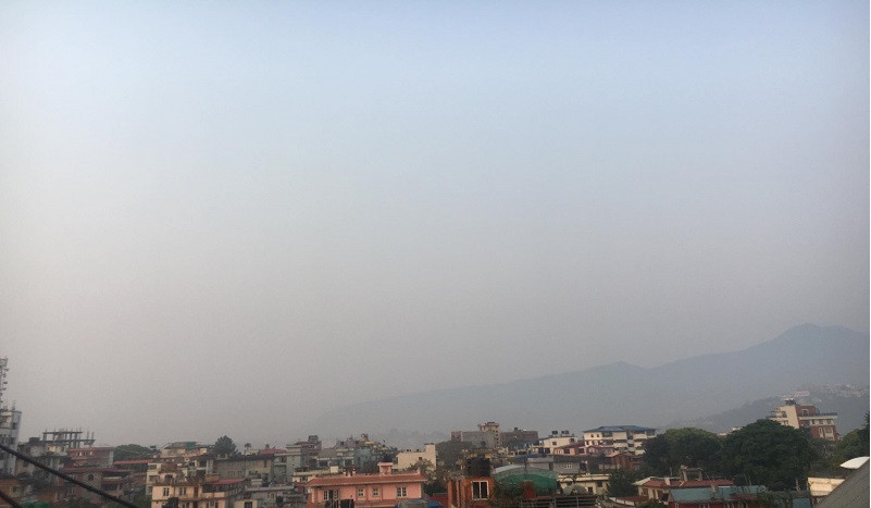 काठमाडौँमा न्यूनतम तापक्रम घटेसँगै चिसो बढ्यो
