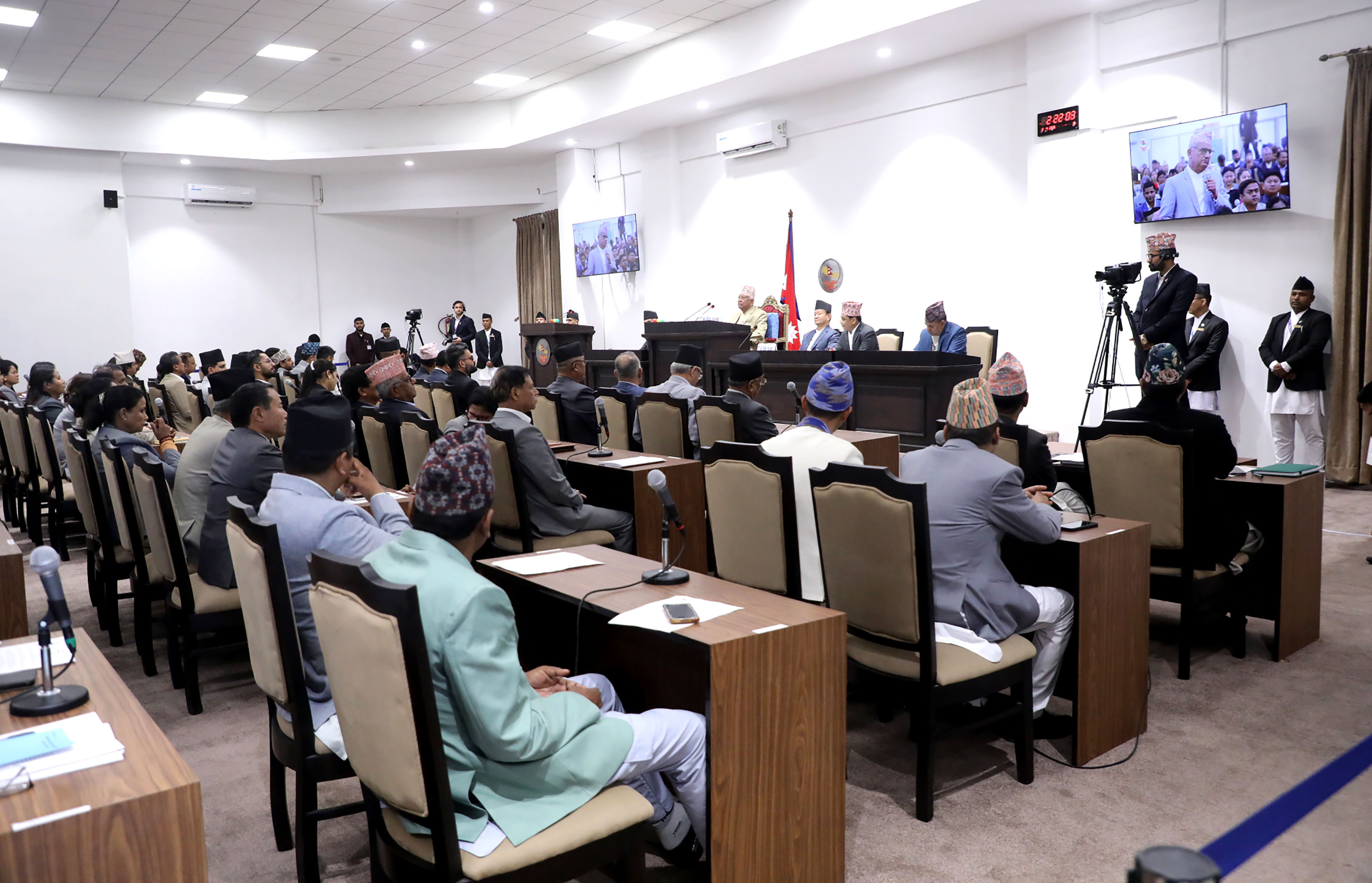 आजको प्रतिनिधिसभा बैठकबाट अर्याल सभामुखमा निर्वाचित भएको औपचारिक घोषणा हुने