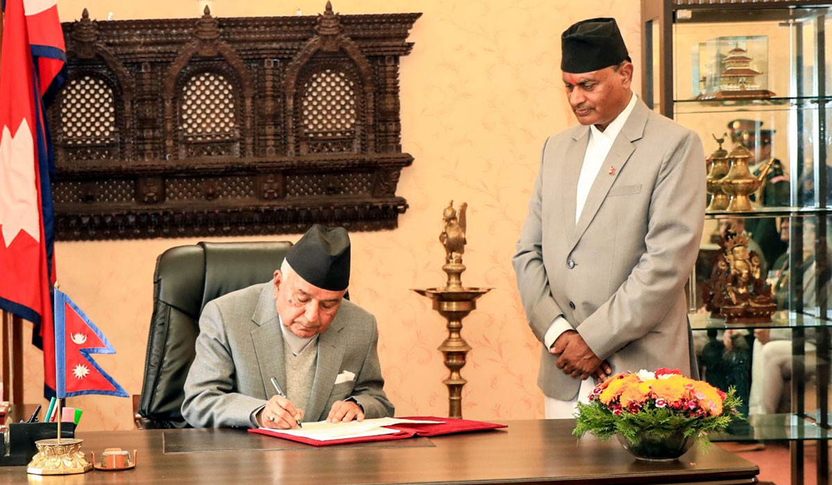मन्त्रिपरिषद्‌मा सिफारिस भएका मन्त्रीको सपथ आज हुँदै