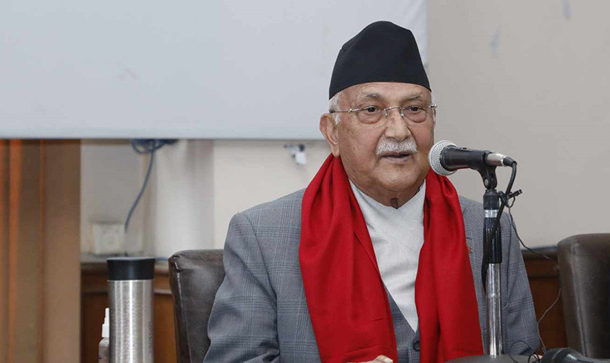 राष्ट्रपतिको सल्लाहकार बनेको व्यक्तिले राष्ट्रहीत विपरीत अभिव्यक्ति दिनु निन्दनीय : अध्यक्ष ओली