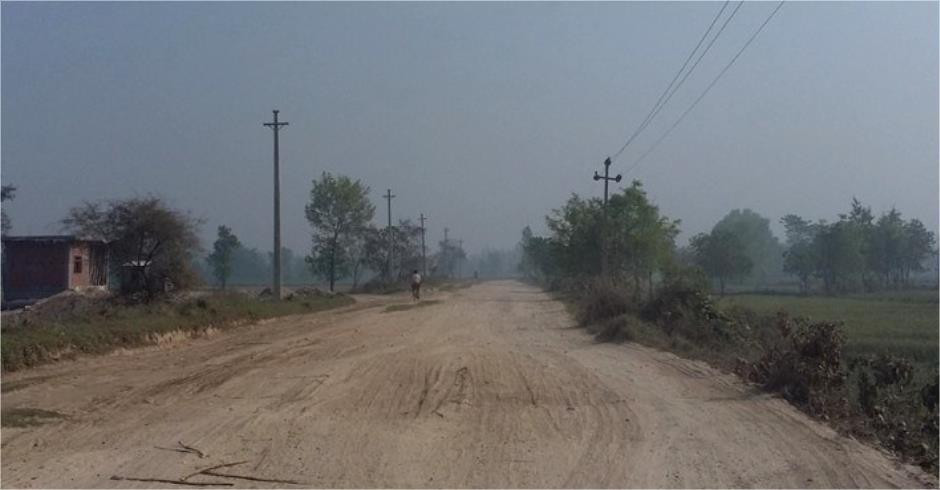 हुलाकी सडक निर्माणमा निर्माण कम्पनीको बेवास्ता
