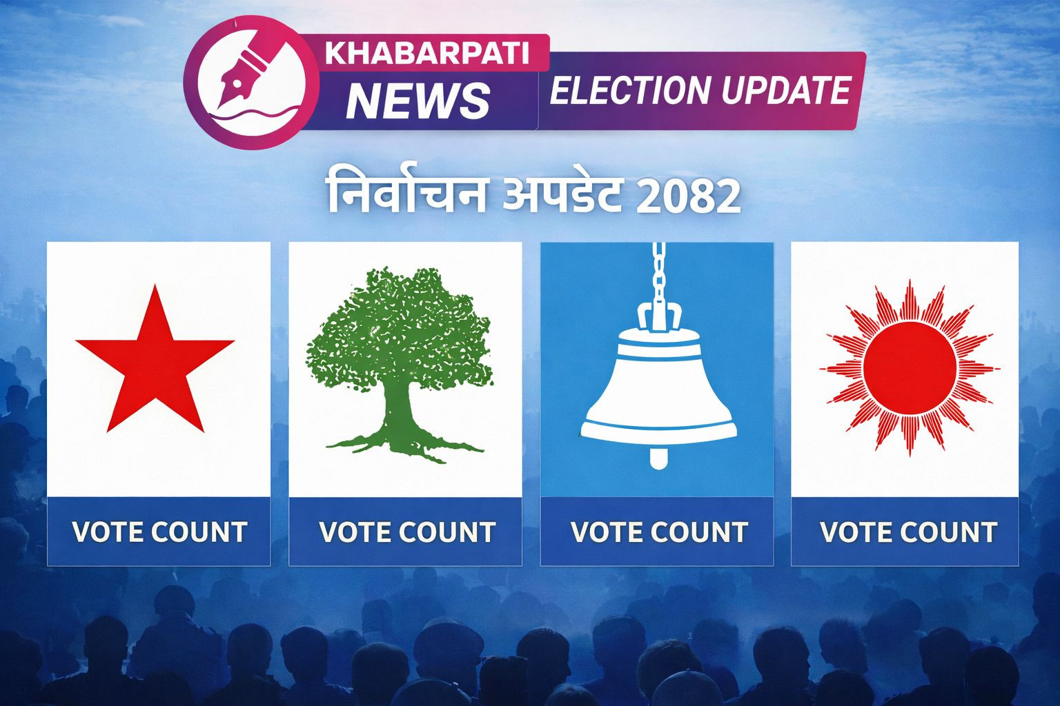 मतगणना अन्तर्गत अहिलेसम्म २६ वटा निर्वाचन क्षेत्रको अन्तिम नतिजा सार्वजनिक