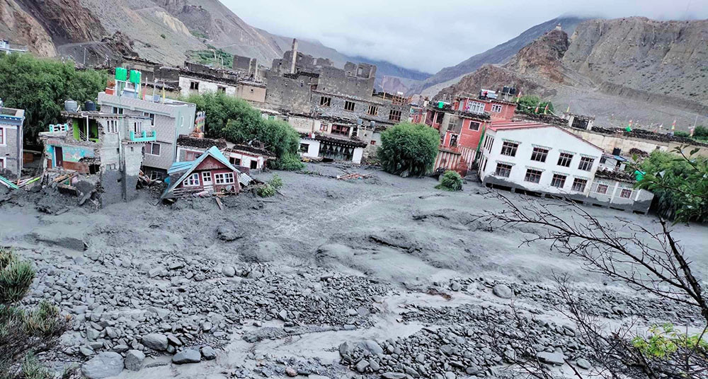 कागबेनीका बाढी प्रभावितको सहयोगका लागि करिब ८० लाख सङ्कलन