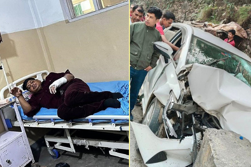 कृष्णभीरमा भएको दुर्घटनामा जनमत पार्टीका उपाध्यक्ष अब्दुल खान घाइते,उपचारका लागि ट्रमा सेन्टर लयाइयो
