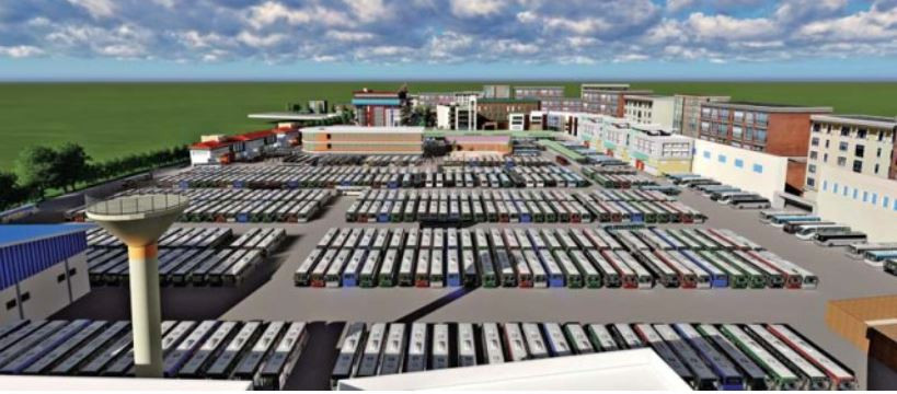 अब नमूना शहरमा व्यवस्थित बसपार्क