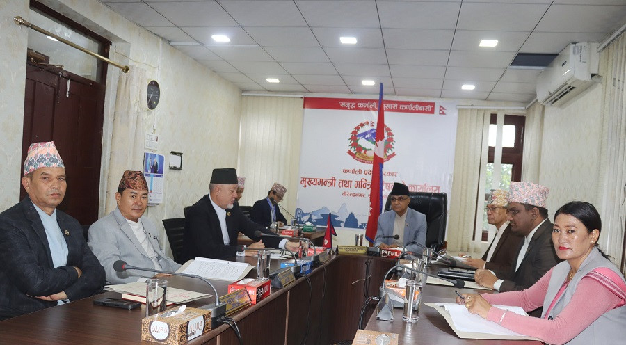 प्रदेशसभाको अधिवेशन अन्त्य गर्ने मन्त्रिपरिषद् बैठक निर्णय