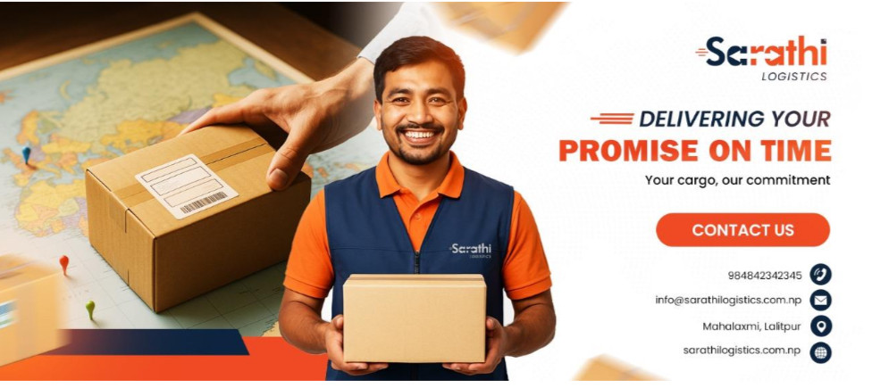 सारथी लजिस्टिक्सले देशव्यापी सेवा सुरु गर्दै नेपालको लजिस्टिक्स क्षेत्रलाई प्रविधिमैत्री बनाउने घोषणा
