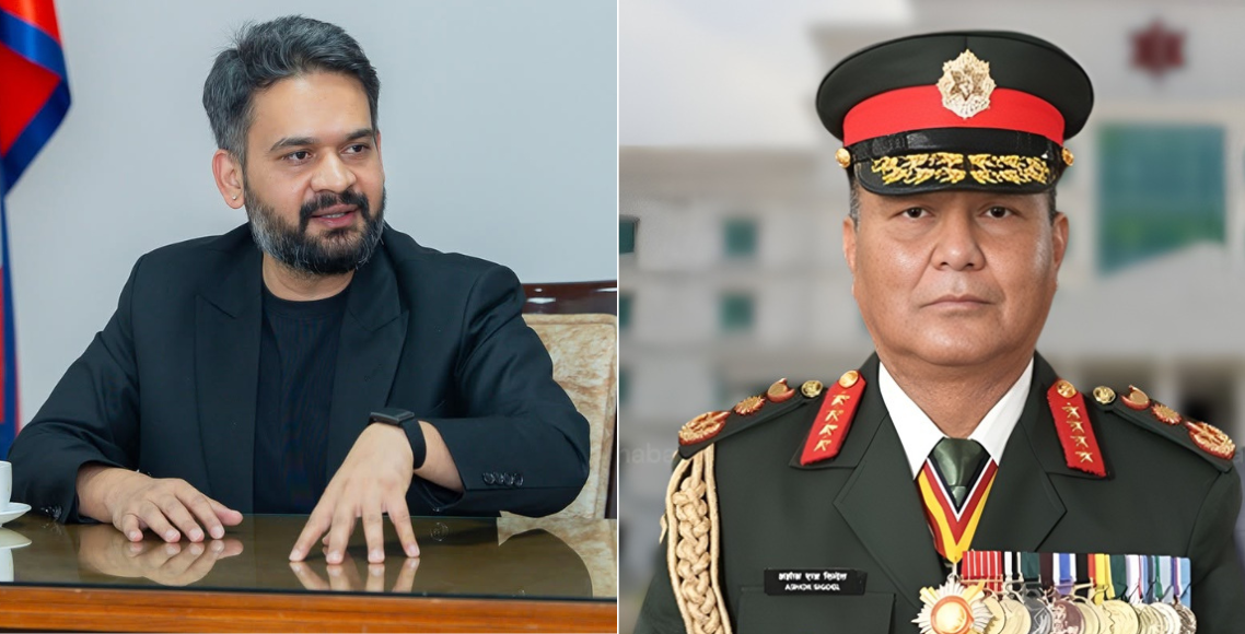प्रधानमन्त्री शाह र प्रधानसेनापति सिग्देलबीच भेटवार्ता,देशभरको बाढीपहिरोसहितको विपद्को विषयमा छलफल