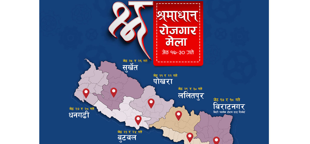 सुर्खेतमा आज र  भोलि श्रमाधान रोजगार मेला हुँदै