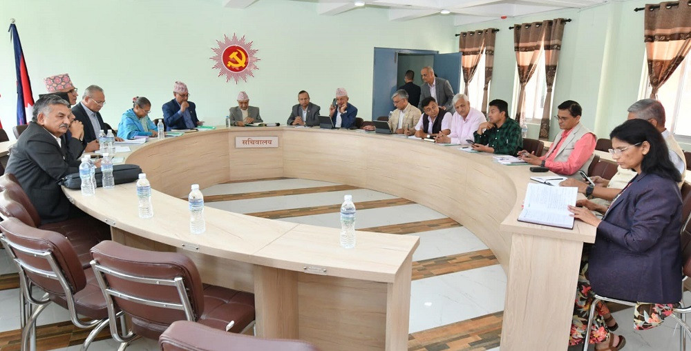 नेकपा एमालेको सचिवालय बैठक आज बस्दै