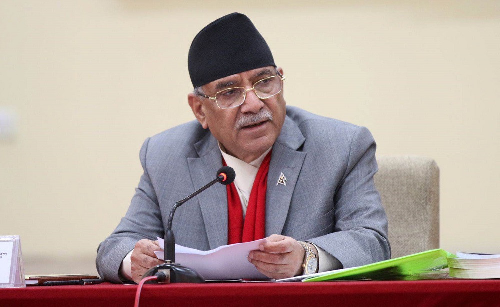 प्रेस स्वतन्त्रतामाथि कुनै पनि किसिमको नियन्त्रण  हुन नदिइने प्रधानमन्त्री  दाहालको भनाई