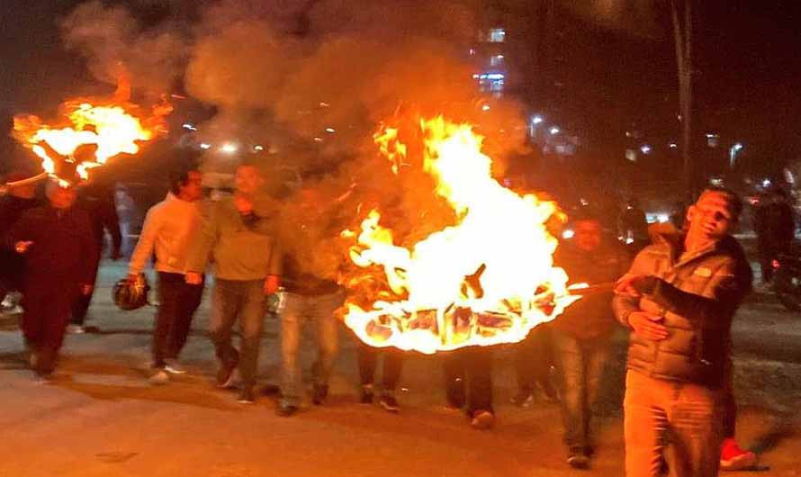 राप्रपा नेपालले गर्‍यो मन्त्री किरातीको पुत्ला दहन, माग्यो राजीनामा