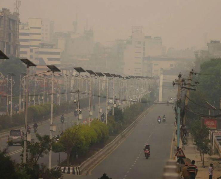 वायु प्रदूषण पुनःबढ्दै