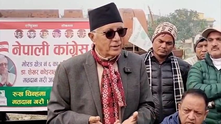 कांग्रेसको एजेन्डा भनेको भ्रष्टाचारमुक्त समाज र सुशासन हो : डा.कोइराला